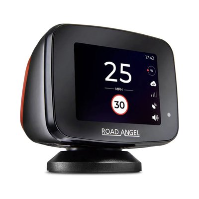 Speed camera detector range