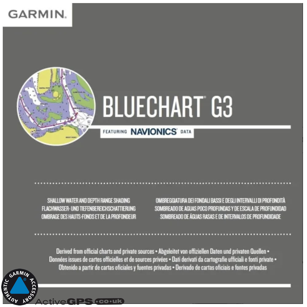 Garmin BlueChart g3 Update Card