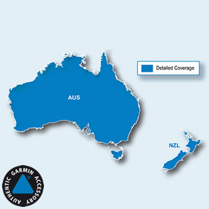Garmin City Navigator NT Australia and New Zealand maps on microSD/SD card