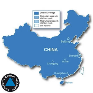 Garmin City Navigator NT China maps on microSD/SD card