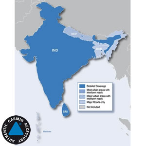 Garmin City Navigator NT South Asia maps on microSD/SD card
