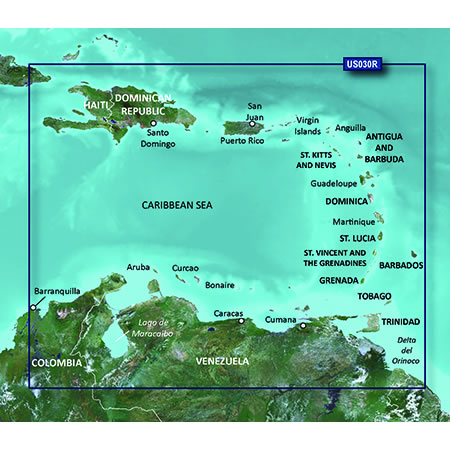 Garmin Caribbean Charts