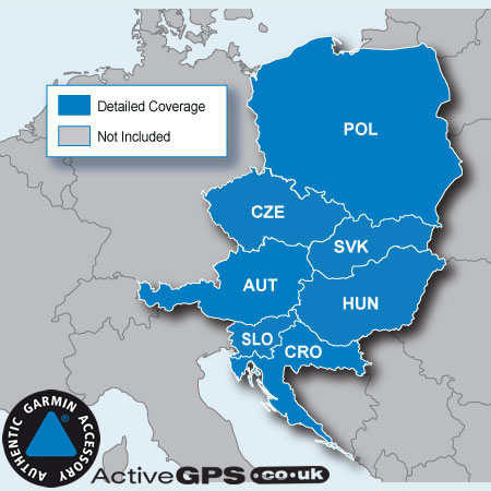 Garmin City Navigator Nt 2020 Eastern Europe Sat Nav Maps On Sd