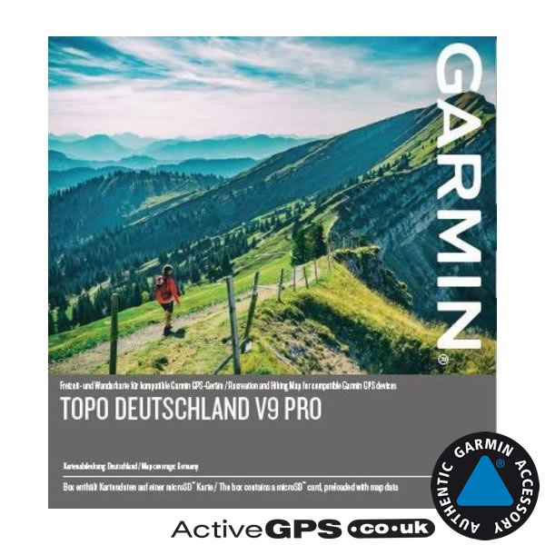 Garmin TOPO Germany V9 PRO microSD/SD card