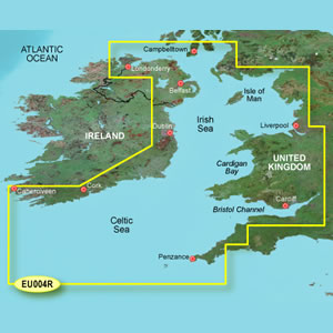 garmin bluechart g2 and g2 vision hd irish sea marine chart garmin marine charts