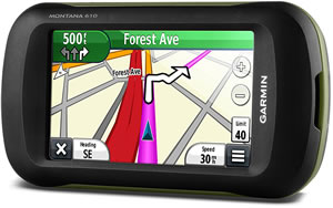 Garmin Montana 610 Landscape View