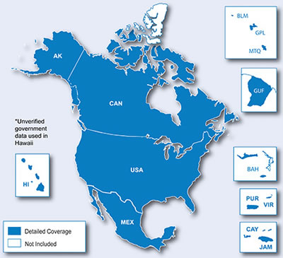Garmin North America Maps Garmin North America Maps