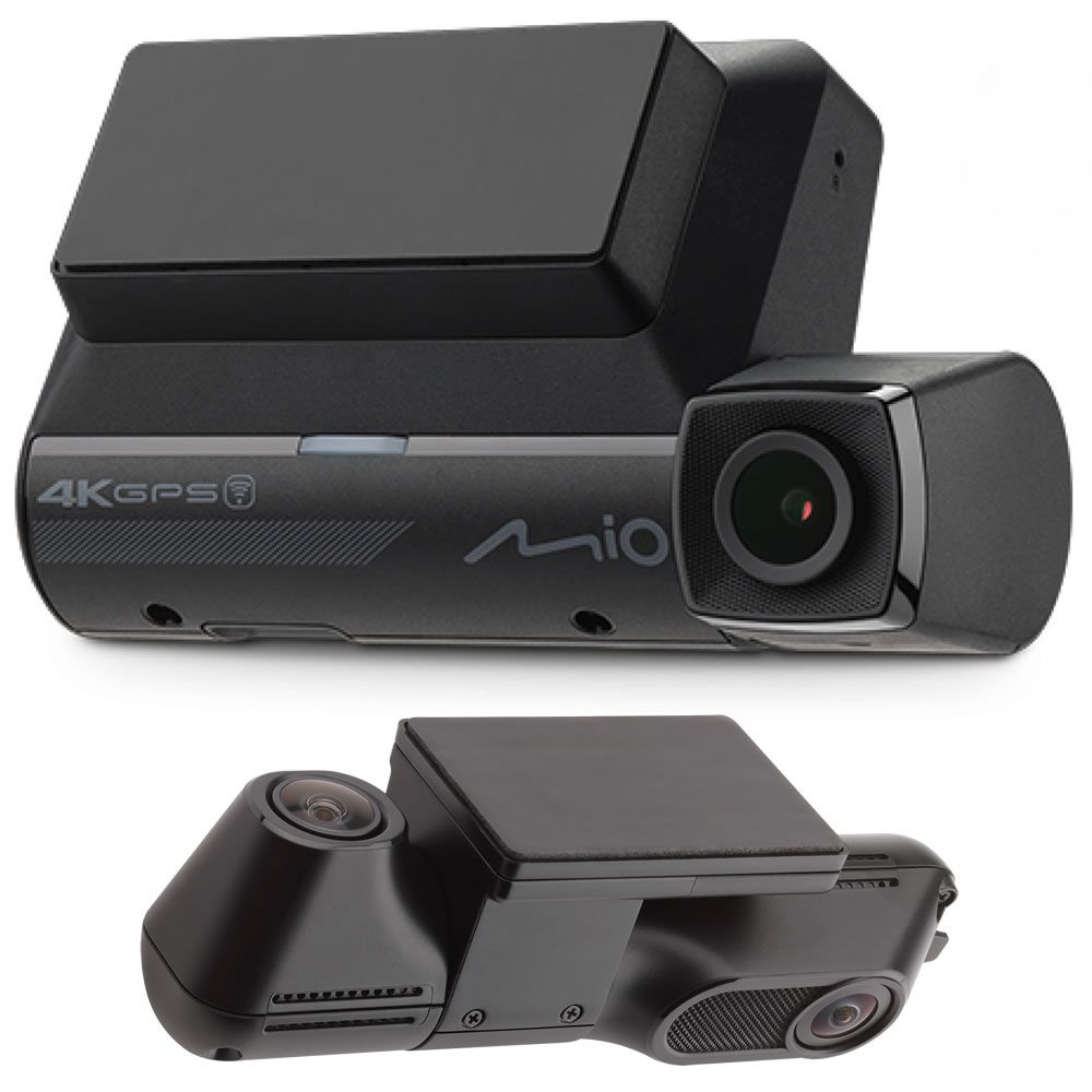 Mio MiVue 956W and E80D 3-channel dash cam bundle