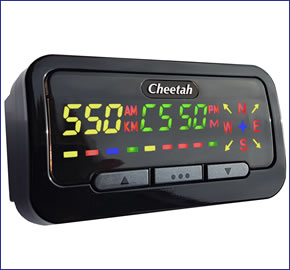 Cheetah c550 GPS Speed Camera Detector