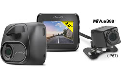 Mio MiVue C595EXT exterior camera bundle dash cam