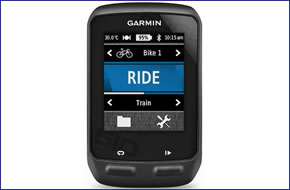 Garmin Edge 510 (discontinued) GPS-enabled cycling training with sat nav