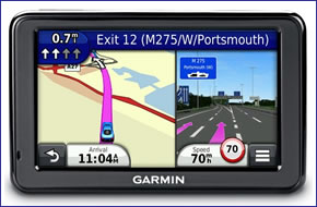 professionel kan ikke se sætte ild Garmin nuvi 2455 (discontinued) Lifetime Maps/Traffic updates