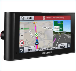 Garmin (discontinued) In-Car Sat Nav and Dash Cam with Lifetime Maps and Traffic (LMT)