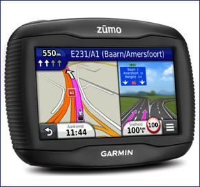 blik Vægt fusionere Garmin zumo 390LM (discontinued) motorbike sat nav with lifetime maps