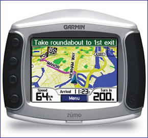 zumo Deluxe (discontinued) sat nav for bikers