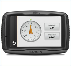 menu voksen træner Garmin zumo 590LM (discontinued) motorcycle sat nav with lifetime maps