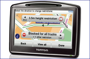 TomTom navigationsystem GO7000 Truck Fahrzeugflotten werden with dem neuen TomTom GO 7 discountinued by manufacturer 